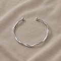 Sculptural Open Minimalist Bracelet