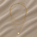 Celeste Triple Layer Necklace