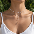 Sirène Clear Drops Necklace