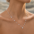 Lerato Floating Drops Necklace