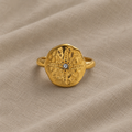 Aurelia Ancient Coin Ring
