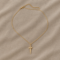 Vintage Warrior Cross Necklace