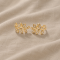 Minimal Leaf Ear Cuffs