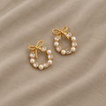 Bow Knot Stud Earrings