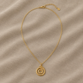 Timeless Spiral Pendant Necklace