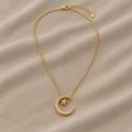 Radiant Moon Star Necklace