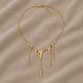 Liora Golden Cascade Necklace
