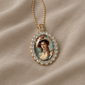 Vintage Enamel Statement Necklace