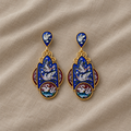 Heritage Enamel Birds Earrings