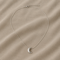 Vintage Moon Pendant Necklace
