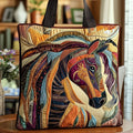 Handbag - colourful mosaic pattern horse