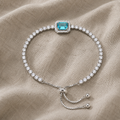 Moissanite Bracelet in 925 Silver