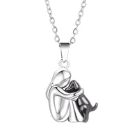 Two-Tone Silver and Black