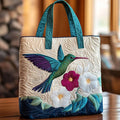 Soft Pouch - Hummingbird and White Ring