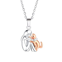 Two-Tone Silver and Rose Gold