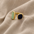 Real Unique Aurora Ring