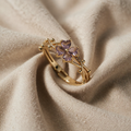 AMETHYSTRING - (ADJUSTABLE)