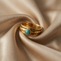 Bohemian Turquoise Multi-Layer Ring