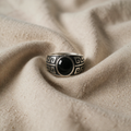 Silver Ring with Tiger's Eye
