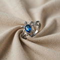 Lucky Symbol Ring with Turtle