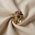 Gold Ring Enchanted Garden Alloy