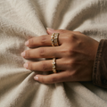 Versatile Baguette Zirconia Ring Set