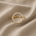 Round Cubic Zirconia Ring