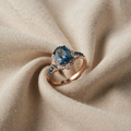 Gemstone Ring with Blue Topaz