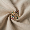 Luxurious leaf Ring