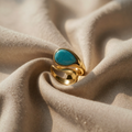 Adjustable Turquoise Ring
