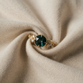 Green Pearl Ring
