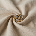 Five-Pointed Ring with Drop-Shaped Bundle