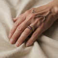 Vivara Lavielle Ring with Clear Leaf Stones
