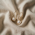 Elegant pearl earrings