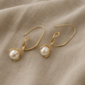 Rotating Pearl Earrings