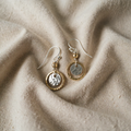 Gold Silver Earrings