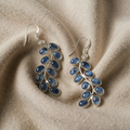 Purple Moonstone Earrings by Ada