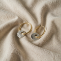 Artfully Crafted Elegant Earrings with Ring