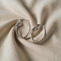 Mija Balanced Earrings with Gold Finish