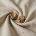 Modern Colourful Crystal Earrings