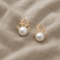 Elk Pearl Earrings