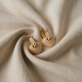 Pearl of Love Gold Earrings