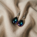Elegant Rainbow Style Sapphire Earrings