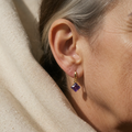 Zephira Crown Light Earrings | Rose Gold