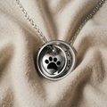 "I'm Not With You, Forever in Your Heart" – Stainless Steel Pendant