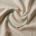 Baroque Turquoise Pearl Necklace Choker Length