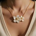 Golden Pearl Necklace