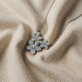 Golden Queen Flower Necklace