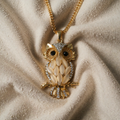 Golden Owl Necklace