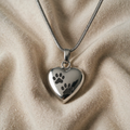 Maja Hearttrail Silver Necklace
